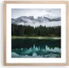 Gerahmtes Poster - Rahmen in heller Eiche - Landschaft Produktbild-Vorschau 1