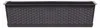 Blumentopf RATOLLA Case P 500, braun, mit Untersetzer Produktbild-Vorschau 1