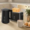 Ensemble de cuisine HOMCOM avec bouilloire et grille-pain, Voir les images du produit 2