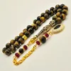 Tesbih Tespih TIGERAUGE KAPLANGÖZÜ Echter Stein Rosary Produktbild-Vorschau 3