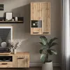Hängeschrank Vicco Amber Braun 60.2 cm mit 2 Türen, Model Produktbild-Vorschau 4