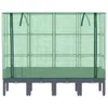 Möbel Hochbeet mit Gewächshaus-Aufsatz Rattan-Optik Produktbild-Vorschau 4