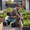 Carrello da giardino COSTWAY fino a 135 kg, seduta da Anteprima dell’immagine prodotto 9