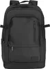 A black backpack is shown against a white background. Voir les images du produit