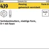 Reyher  Sechskantmuttern DIN 439 Messing BM 3 vern. (100 Produktbild-Vorschau 2