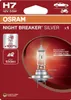 OSRAM NIGHT BREAKER SILVER H7 PX26d 12 V/55 W (1er Blister) Produktbild-Vorschau 1