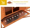 PawHut Clapier cage š€ lapins rongeurs XXL 2 šŠtages 2 Voir les images du produit 6