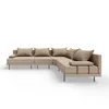 TRADA Gartensofa lounge set Bahama M Beige Gartenmöbel set Produktbild-Vorschau 3