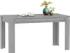 vidaXL Jídelní stůl Grey Sonoma 140x74,5x76 cm odvozený Náhled obrázku produktu 6