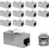 kwmobile 12x Keystone Modul für CAT 6A Kabel - 10 Gbit/s Produktbild-Vorschau 1