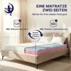 Komfort Gel Kaltschaummatratze 90x200 – 22 cm Höhe – Produktbild-Vorschau 5