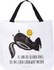 Mr. & Mrs. Panda Tote Bag Stinktier Ball - Weiß - Geschenk, Produktbild-Vorschau 1