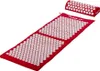 Akupresúrna podložka s vankúšom MOVIT 130 x 50 cm - červená Náhľad obrázku produktu 1
