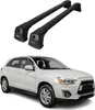 Portapacchi per Mitsubishi ASX 2010-2023 alluminio nero 2 Anteprima dell’immagine prodotto 12