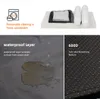 Collage of product features and details for a dog bed. Náhľad obrázku produktu