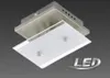 Briloner LED Deckenleuchte Chrom Glas Tell Eckig 3W GU10 Produktbild-Vorschau 4
