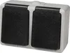 Feuchtraum-Doppel-Steckdose McPower "Taff", 250V/16A, IP44, Produktbild-Vorschau 1