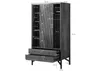 MASSIVMOEBEL24 Kleiderschrank Mango 100x60x180 braun geölt Produktbild-Vorschau 8