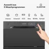 Klarstein Mini-Geschirrspüler für 6 Gedecke, Leiser Produktbild-Vorschau 5