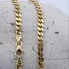 Goldkette Panzerkette Länge 60cm - Breite 4,0mm - 585-14 Produktbild-Vorschau 5