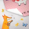 Mr. & Mrs. Panda Handtuch Einhorn Dame - Rot Pastell - Produktbild-Vorschau 4