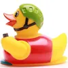Badeente Kajak schwimmt aufrecht Vinyl 9 cm Produktbild-Vorschau 4