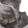 vidaXL Fontanna wodna z kranem i wiadrami polyresin Podgląd zdjęcia produktu 4