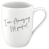 Taza con asa "Amazing". No es perfecta. 115 x 80 x 104 mm, Vista previa de la imagen del producto 1