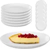 KADAX Dessertteller 19 cm im 6er Set, weiße Produktbild-Vorschau 1