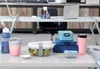 Mepal Salatbox Ellipse - Lunchbox - Nordic pink - BPA-frei Produktbild-Vorschau 8
