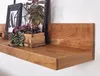 Wohnling Étagère murale en bois massif 160 cm Acacia Voir les images du produit 9
