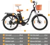 26 palcový E Bike E-bike dámsky bicykel od 155cm mestský Náhľad obrázku produktu 18