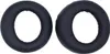 Two black circular ear pads for headphones are shown against a white background. Anteprima dell’immagine prodotto