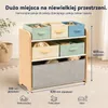ALVIX Półka na zabawki NESTA 6 z 6 wyjmowanymi pojemnikami, Podgląd zdjęcia produktu 2