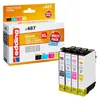 A product shot of an Edding multipack of ink cartridges for Epson printers, with the packaging and the cartridges themselves visible. Anteprima dell’immagine prodotto