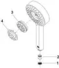 Dornbracht Handbrause Ø 12 cm, 4 Strahlarten Produktbild-Vorschau 3