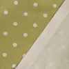 SCHÖNER LEBEN. Tischdecke Full Stop Punkte oliv grün weiß Produktbild-Vorschau 7