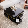 MODFU Table Basse 70 x 35,5 x 70 cm - Finition Haute Voir les images du produit 6