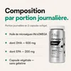 Oméga 3 Vegan Capsules d'huile d'algues – 600 mg de DHA + Voir les images du produit 4