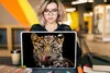 MuchoWow® Laptop Aufkleber Sticker Cover Leopard - Schwarz Produktbild-Vorschau 5