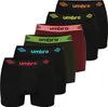 6er Pack Umbro Boxershorts Herren Mix - Baumwolle Produktbild-Vorschau 3