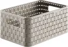 A single storage basket shown from a slightly elevated diagonal angle. Anteprima dell’immagine prodotto