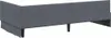 vidaXL Rohový rám postele s čelem tmavě šedý 90 cm x 190 cm Náhled obrázku produktu 7