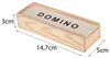 Domino drewniane gra rodzinna edukacyjna z etui klocki z Podgląd zdjęcia produktu 10