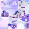 TOMSHOO Kinder-Skates, beleuchtete Inlineskates, Produktbild-Vorschau 3