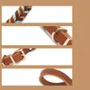 Handgeflochtenes Hundehalsband aus Echtleder - Premium Produktbild-Vorschau 4