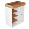 Commode à langer Flieks avec 3 tiroirs et étagère, meuble à Voir les images du produit 8