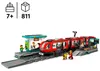 LEGO® City 60423 Tramvaj so zastávkou Náhľad obrázku produktu 2