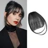 Clip in Pony Haare Haarverlängerungen Flat Bang mit Produktbild-Vorschau 5