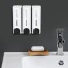 Moderne zeepdispenser voor aan de muur, 3-kamer, 350 ml per Productafbeelding-voorbeeld 3
